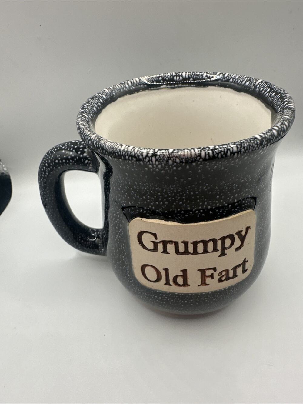 Grumpy Old Fart Pottery Stoneware Coffee Cup Mug